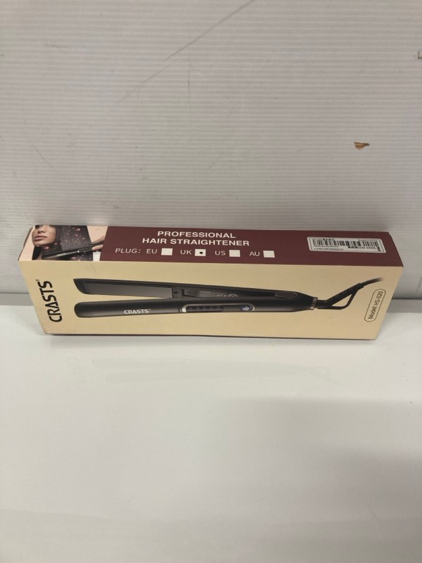 Lot 26  
            Nottingham SR9 - Delivery Only 

                
CRASTS PROFESSIONAL HAIR STRAIGHTENERS