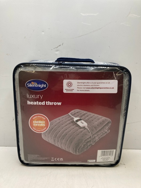 Lot 280  
            Nottingham SR9 - Delivery Only 

                
SILENTNIGHT LUXURY HEATED THROW