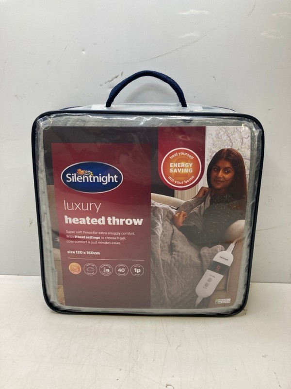 Lot 283  
            Nottingham SR9 - Delivery Only 

                
SILENTNIGHT LUXURY HEATED THROW