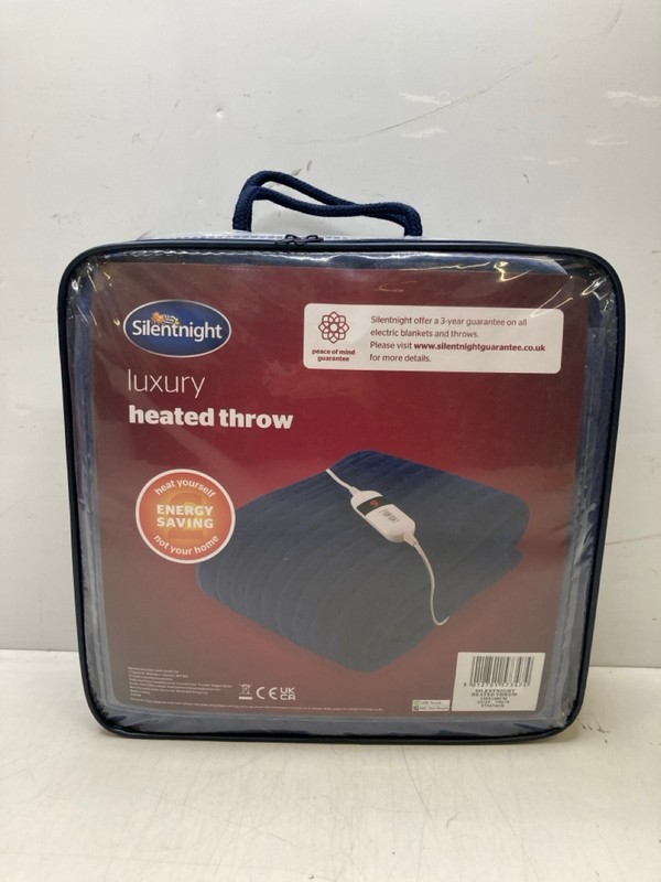 Lot 284  
            Nottingham SR9 - Delivery Only 

                
SILENTNIGHT LUXURY HEATED THROW