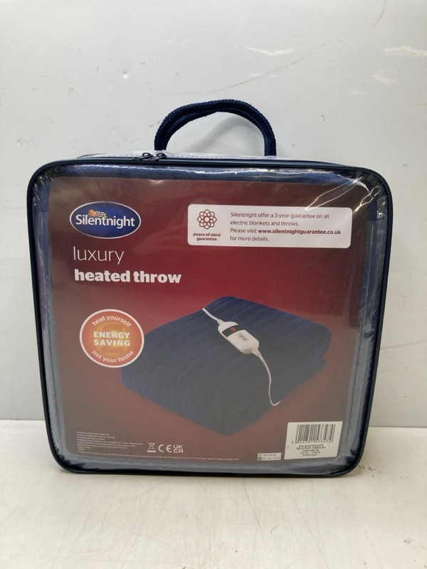 Lot 286  
            Nottingham SR9 - Delivery Only 

                
SILENTNIGHT LUXURY HEATED THROW