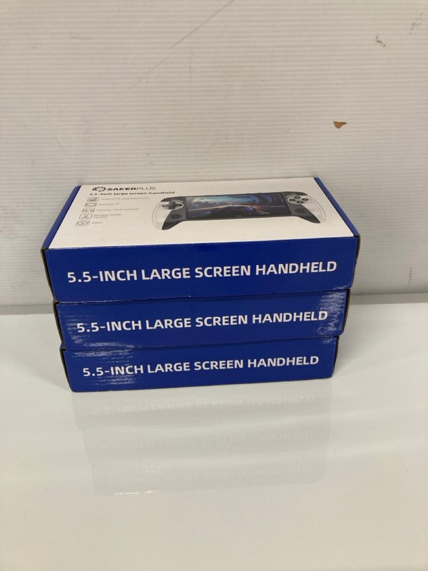 Lot 29  
            Nottingham SR9 - Delivery Only 

                
3 X 5.5 INCH LARGE SCREEN HANDHELD