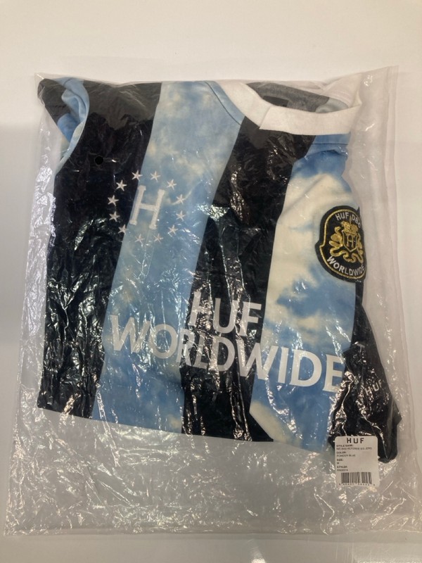 Lot 304  
            Nottingham SR9 - Delivery Only 

                
HUF WC BAD REFEREE S/S JERSEY UK SIZE M