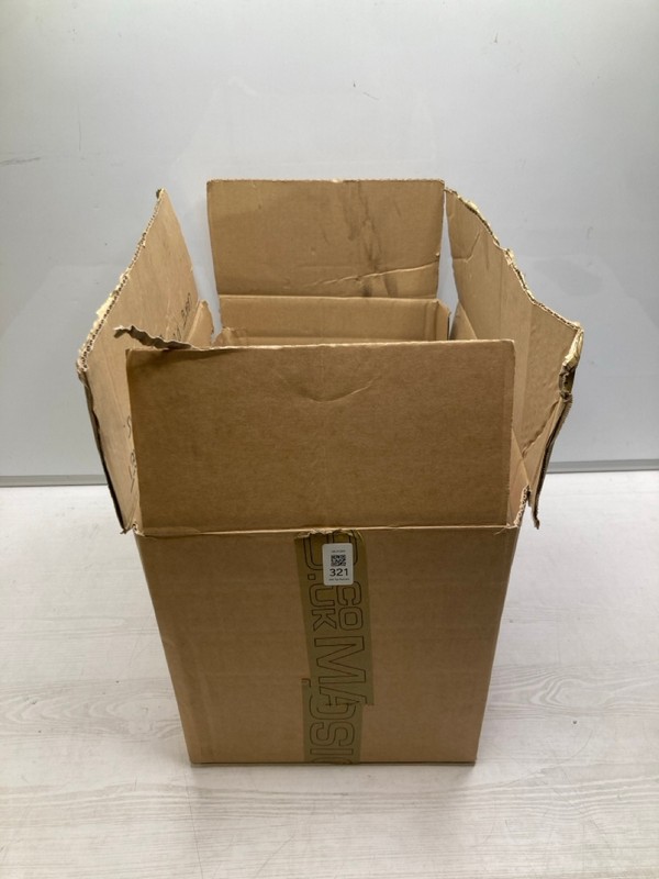 Lot 321  
            Nottingham SR9 - Delivery Only 

                
BOX OF ASSORTED BICYCLE ITEMS INC SHIMANO DISC BRAKE PADS