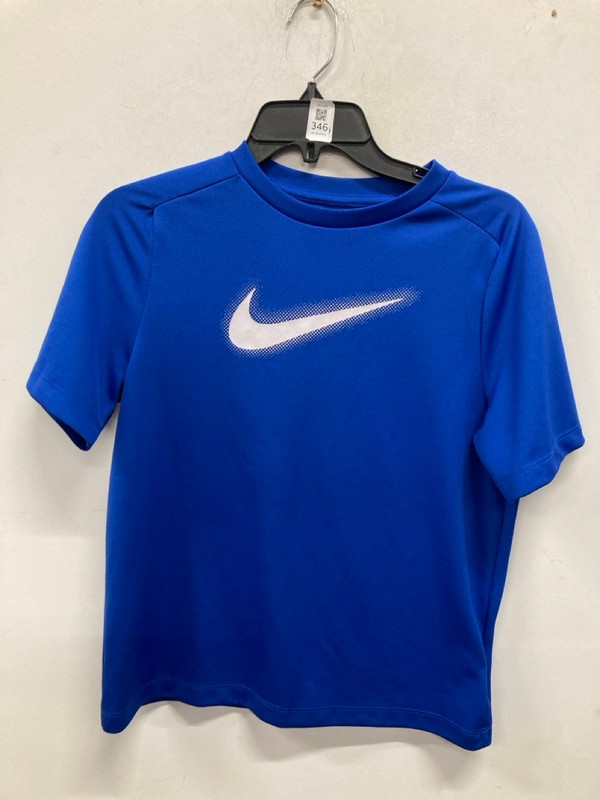 Lot 346  
            Nottingham SR9 - Delivery Only 

                
NIKE BLUE DRI-FIT LOGO T-SHIRT UK SIZE L