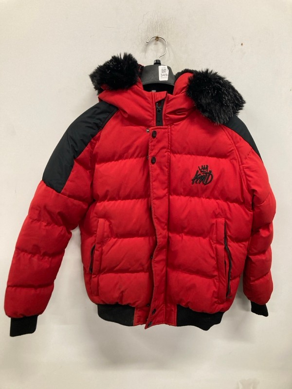 Lot 349  
            Nottingham SR9 - Delivery Only 

                
JUNIOR KWD RED PUFFER JACKET UK SIZE 14-15 YEARS