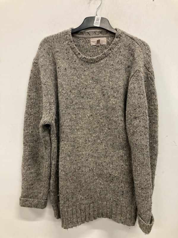 Lot 357  
            Nottingham SR9 - Delivery Only 

                
MENS SEASALT CORNWALL GREY KNIT SWEATER UK SIZE L