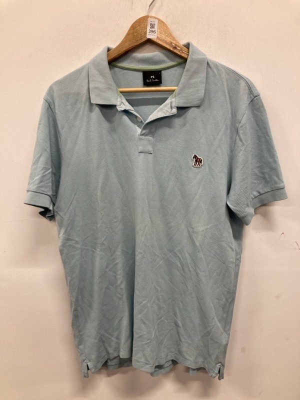 Lot 396  
            Nottingham SR9 - Delivery Only 

                
PAUL SMITH BLUE LOGO POLO SHIRT UK SIZE L