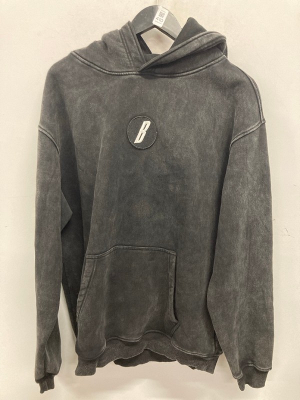 Lot 410  
            Nottingham SR9 - Delivery Only 

                
BETA SQUAD WASHED GREY LOGO PULLOVER HOODIE UK SIZE L