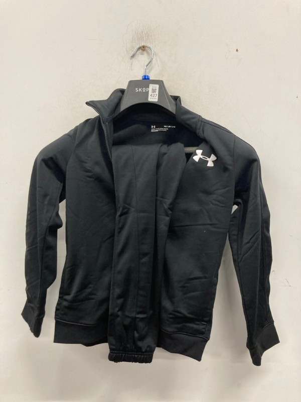 Lot 427  
            Nottingham SR9 - Delivery Only 

                
JUNIOR UNDER ARMOUR BLACK LOGO TRACKSUIT UK SIZE M