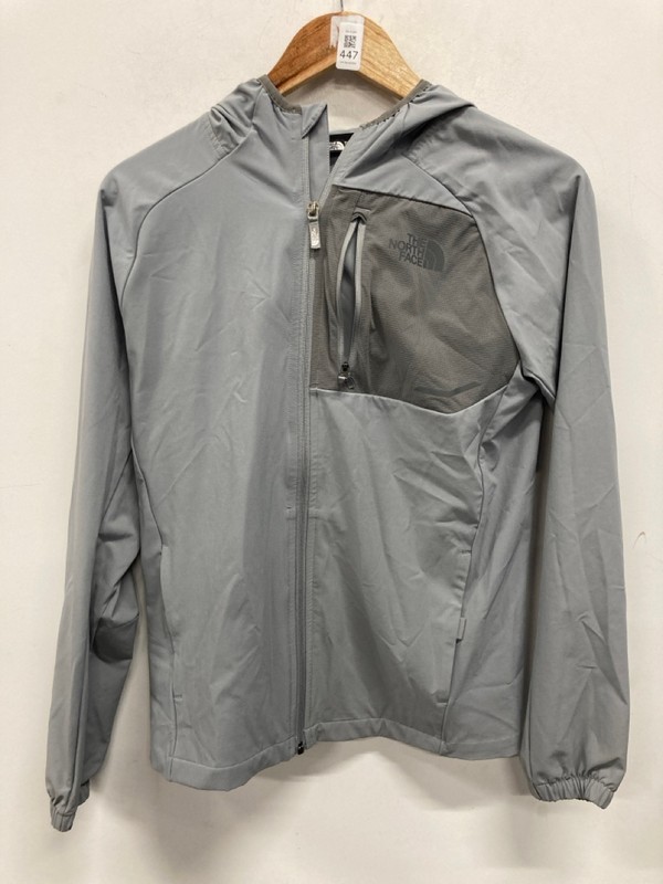 Lot 447  
            Nottingham SR9 - Delivery Only 

                
JUNIOR THE NORTH FACE GREY ZIP-UP JACKET UK SIZE XL