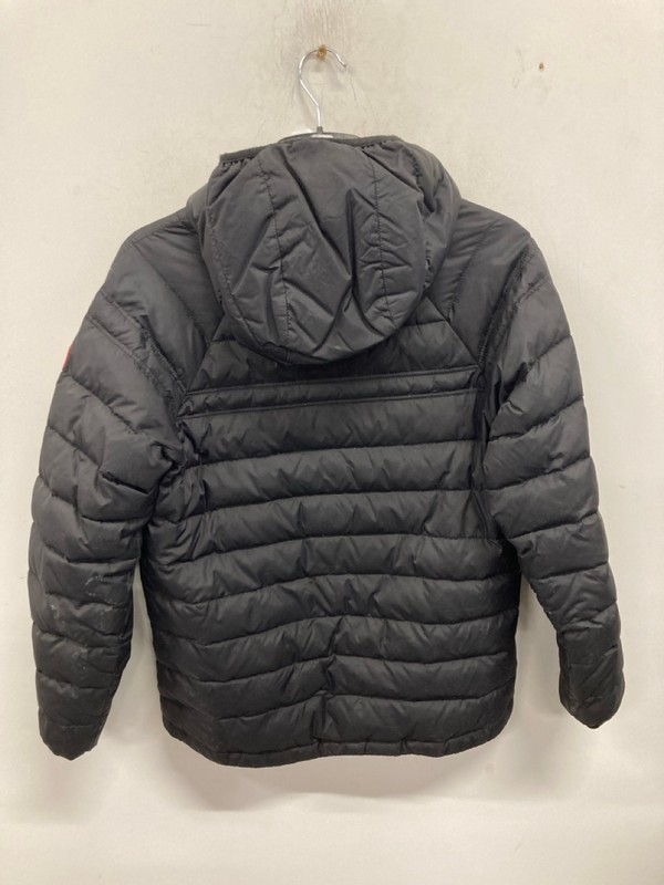 Lot 465  
            Nottingham SR9 - Delivery Only 

                
CANADA GOOSE BLACK ZIP-UP PUFFER JACKET UK SIZE L - Image 3