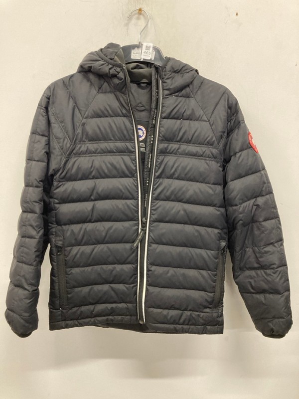Lot 465  
            Nottingham SR9 - Delivery Only 

                
CANADA GOOSE BLACK ZIP-UP PUFFER JACKET UK SIZE L - Image 4