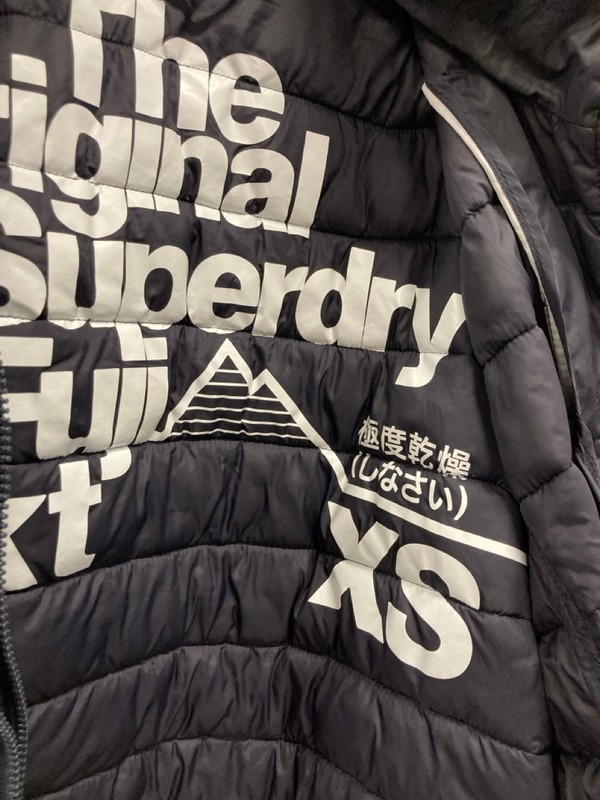 Lot 466  
            Nottingham SR9 - Delivery Only 

                
SUPERDRY BLACK FUJI PUFFER JACKET UK SIZE XS