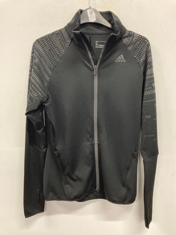 Lot 472  
            Nottingham SR9 - Delivery Only 

                
JUNIOR ADIDAS BLACK ZIP-UP DRI-FIT JACKET UKS SIZE 8-10 YEARS