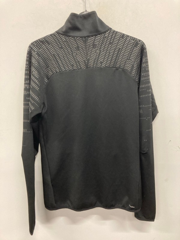 Lot 472  
            Nottingham SR9 - Delivery Only 

                
JUNIOR ADIDAS BLACK ZIP-UP DRI-FIT JACKET UKS SIZE 8-10 YEARS - Image 3