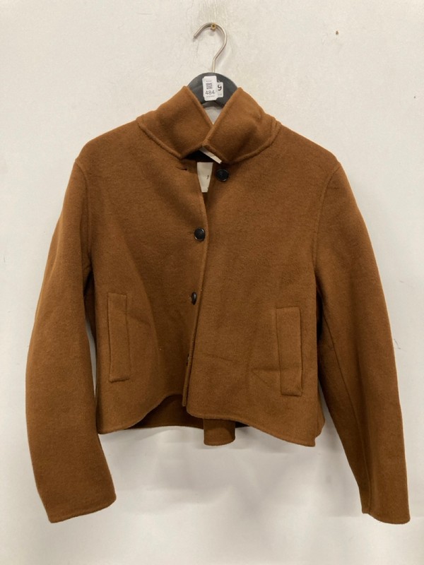 Lot 484  
            Nottingham SR9 - Delivery Only 

                
WOMENS JIGSAW BROWN CROPPED JACKET UK SIZE 10