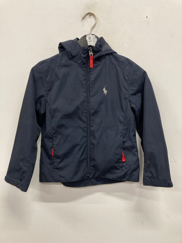 Lot 487  
            Nottingham SR9 - Delivery Only 

                
JUNIOR POLO RALPH LAUREN NAVY WATERPROOF JACKET UK SIZE 8 YEARS
