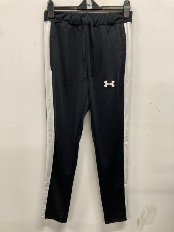 Lot 499  
            Nottingham SR9 - Delivery Only 

                
UNDER ARMOUR BLACK/WHITE DRI-FIT JOGGERS UK SIZE M