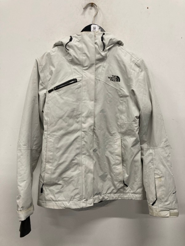 Lot 521  
            Nottingham SR9 - Delivery Only 

                
WOMENS THE NORTH FACE WHITE WATERPROOF JACKET UK SIZE M