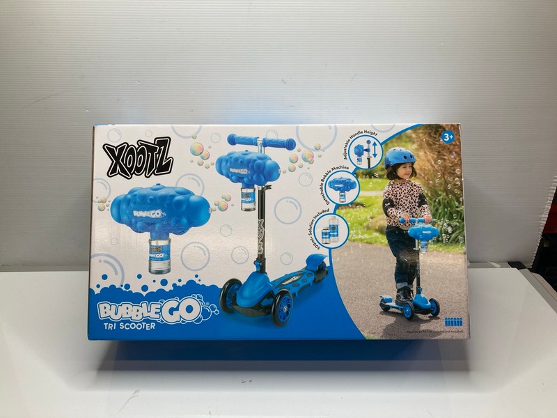 Lot 9  
            Nottingham SR9 - Delivery Only 

                
XOOTZ BUBBLE GO TRI SCOOTER FOR KIDS