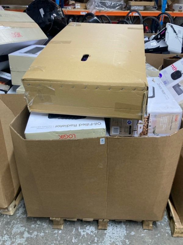 Lot 102  
            Nottingham SR1 - Delivery or Collection 

                
PALLET OF VARIOUS LOGIK HEATERS INC. LOGIK OIL-FILLED  RADIATOR MODEL: L15OFR20