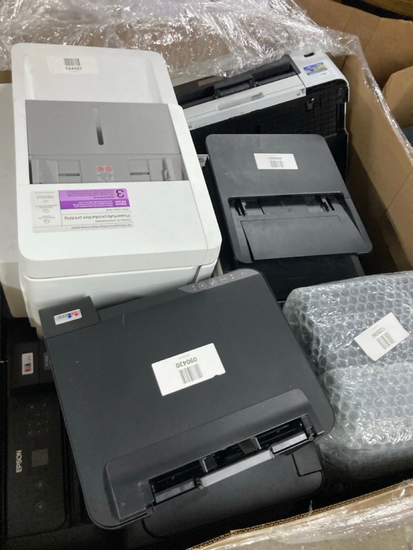 Lot 115  
            Nottingham SR1 - Delivery or Collection 

                
PALLET OF VARIOUS PRINTERS (PRINTERS 10/12/2025)