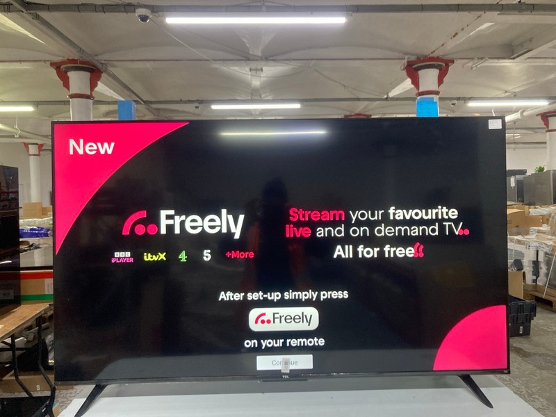 Lot 12  
            Nottingham SR1 - Collection Only 

                
TCL 55" QLED 4K HDR FIRE TV (2025) - 55T6C-UK - ORIGINAL RRP - £349.99 - WITH POW...