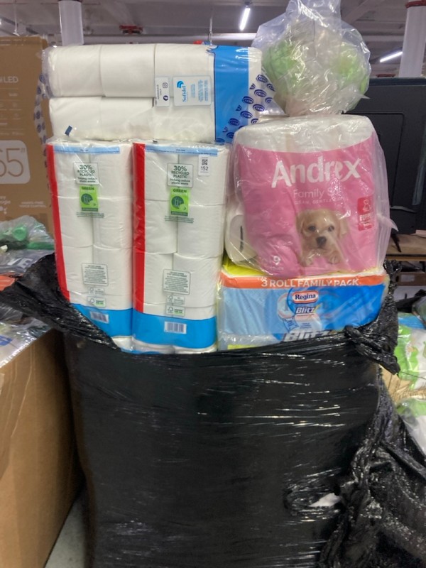 Lot 152  
            Nottingham SR1 - Delivery or Collection 

                
PALLET OF VARIOUS TOILET ROLL & KITCHEN ROLL