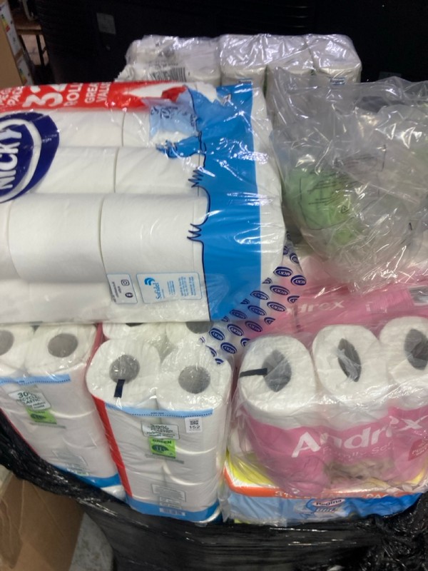 Lot 152  
            Nottingham SR1 - Delivery or Collection 

                
PALLET OF VARIOUS TOILET ROLL & KITCHEN ROLL - Image 2