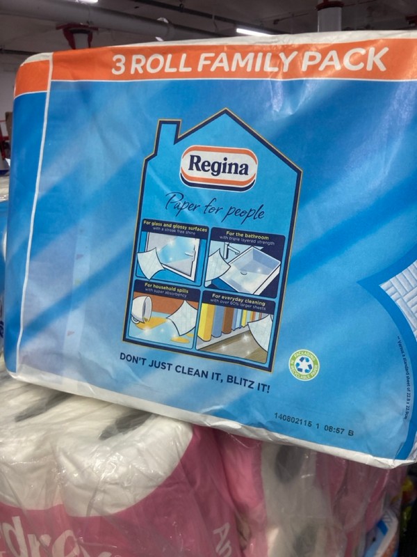 Lot 152  
            Nottingham SR1 - Delivery or Collection 

                
PALLET OF VARIOUS TOILET ROLL & KITCHEN ROLL - Image 4