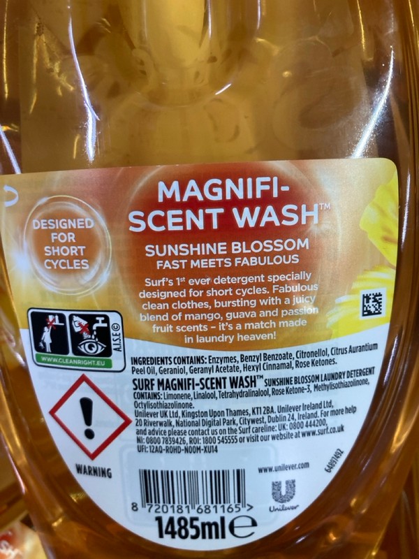 Lot 154  
            Nottingham SR1 - Delivery or Collection 

                
PALLET OF SURF MAGNIFI-SCENT WASH LUNDRY DETERGENT - Image 4