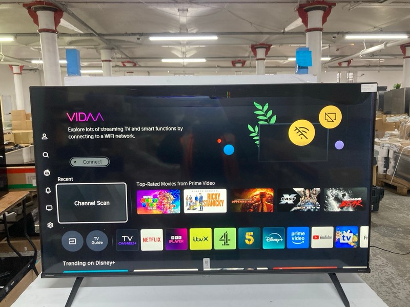 Lot 17  
            Nottingham SR1 - Collection Only 

                
HISENSE 50" UHD LED 4K SMART TV (2024) - 50A6QTUK - ORIGINAL RRP - £249.99 - WITH...