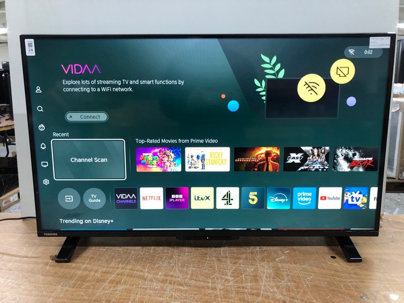 Lot 24  
            Nottingham SR1 - Collection Only 

                
TOSHIBA 40" FULL HD DOLBY ATMOS 4K SMART TV (2025) - 40LV2553DB - ORIGINAL RRP - ...