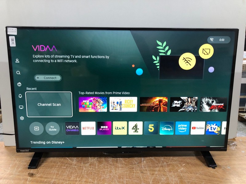 Lot 26  
            Nottingham SR1 - Collection Only 

                
TOSHIBA 40" FULL HD DOLBY ATMOS 4K SMART TV (2025) - 40LV2553DB - ORIGINAL RRP - ...