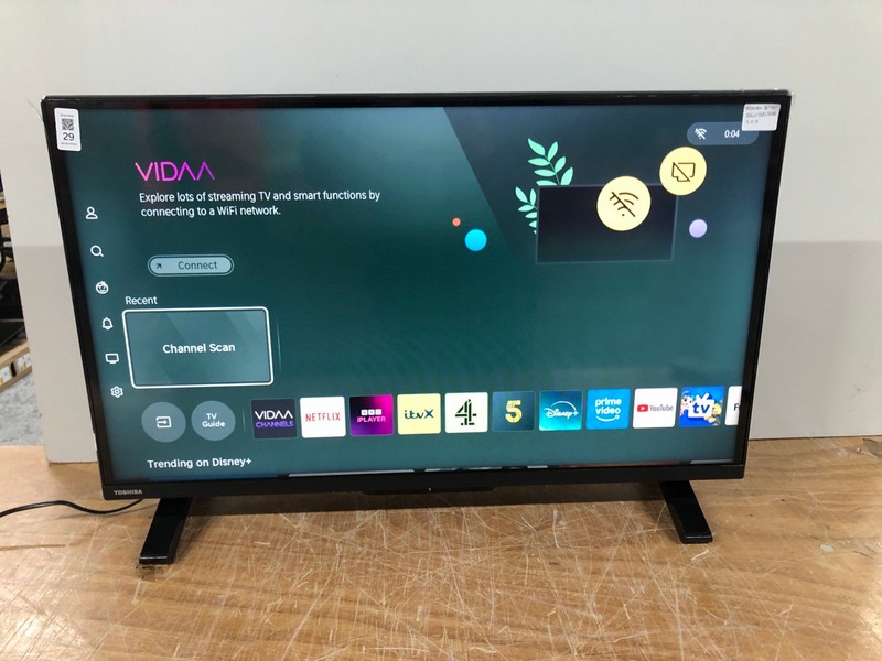 Lot 29  
            Nottingham SR1 - Collection Only 

                
TOSHIBA 32" HD READY SMART VIDAA TV MODEL: 32WV2553BD - ORIGINAL RRP.£119 - WITH ...