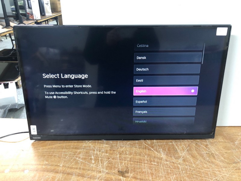 Lot 34  
            Nottingham SR1 - Collection Only 

                
TOSHIBA 32" HD READY SMART VIDAA TV MODEL: 32WV2553DB - ORIGINAL RRP.£119 - WITH ...