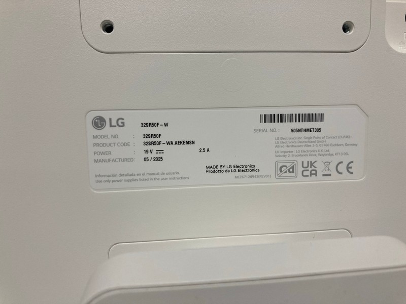 Lot 38  
            Nottingham SR1 - Collection Only 

                
LG 32" MYVIEW SMART MONITOR MODEL: 32SR50F - ORIGINAL RRP.£248 - WITH BOX - NO RE... - Image 3