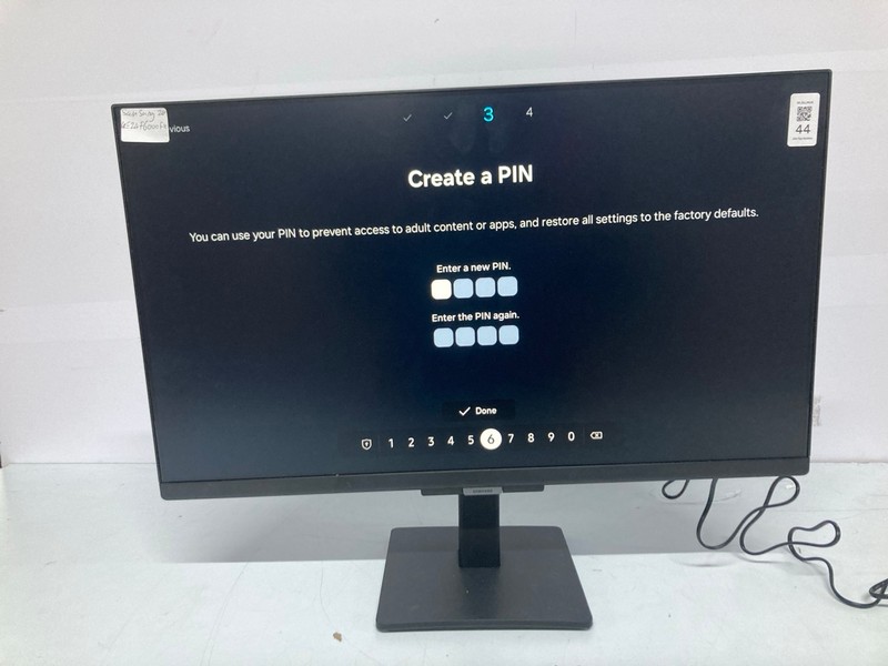 Lot 44  
            Nottingham SR1 - Collection Only 

                
SAMSUNG 24" SMART FULL HD HDR LED TV MODEL: UE24F6000FK - WITH POWER SUPPLY - NO ...