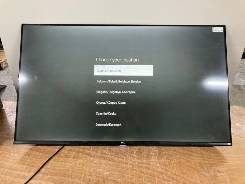 Lot 48  
            Nottingham SR1 - Collection Only 

                
TCL 40" FULL HD QLED DIRECT LED SMART TV MODEL: 40SF560-UK - ORIGINAL RRP.£179 - ...