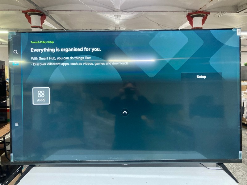 Lot 5  
            Nottingham SR1 - Collection Only 

                
SAMSUNG 65" CRYSTAL UHD 4K SMART TV MODEL: UE65CU7020K - ORIGINAL RRP.£480 - WITH...
