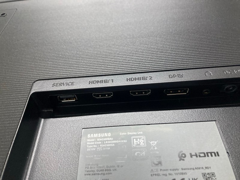 Lot 60  
            Nottingham SR1 - Delivery or Collection 

                
SAMSUNG 34" VIEWFINITY S50GC SERIES ULTRAWIDE MONITOR MODEL: S34C500GAU - ORIGINA... - Image 2