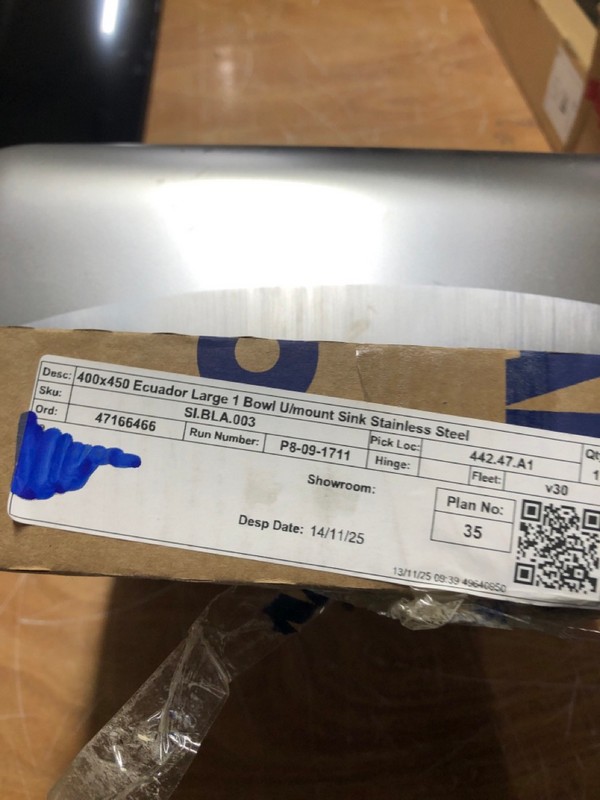 Lot 70  
            Nottingham SR1 - Delivery or Collection 

                
BLANCO STAINLESS STEEL SINK - Image 3