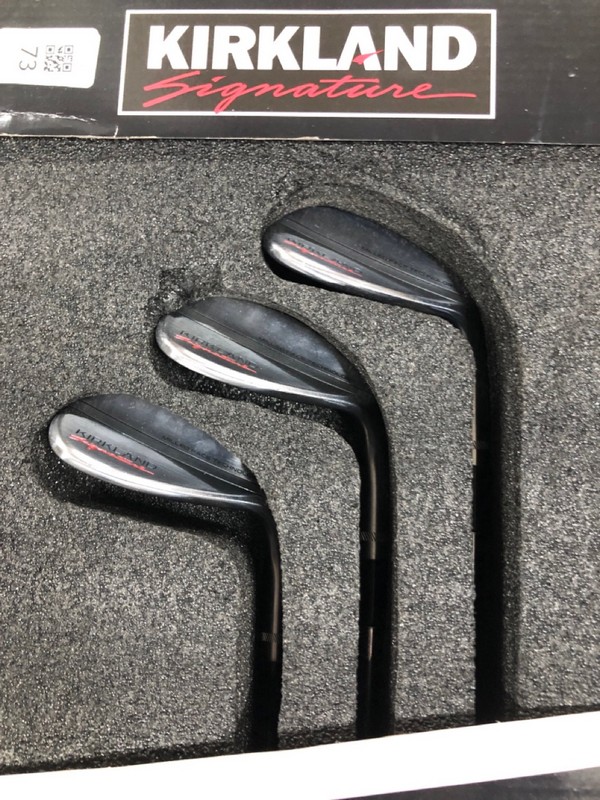 Lot 73  
            Nottingham SR1 - Delivery or Collection 

                
KIRKLAND SIGNATURE SET OF 3 HIGH - PERFORMANCE WEDGE SET - Image 2