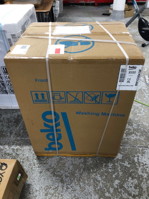 Lot 76  
            Nottingham SR1 - Delivery or Collection 

                
BEKO STEAMCURE 8KG WASHING MACHINE MODEL: DW1O3841W - ORIGINAL RRP.£229 (SEALED) - Image 2