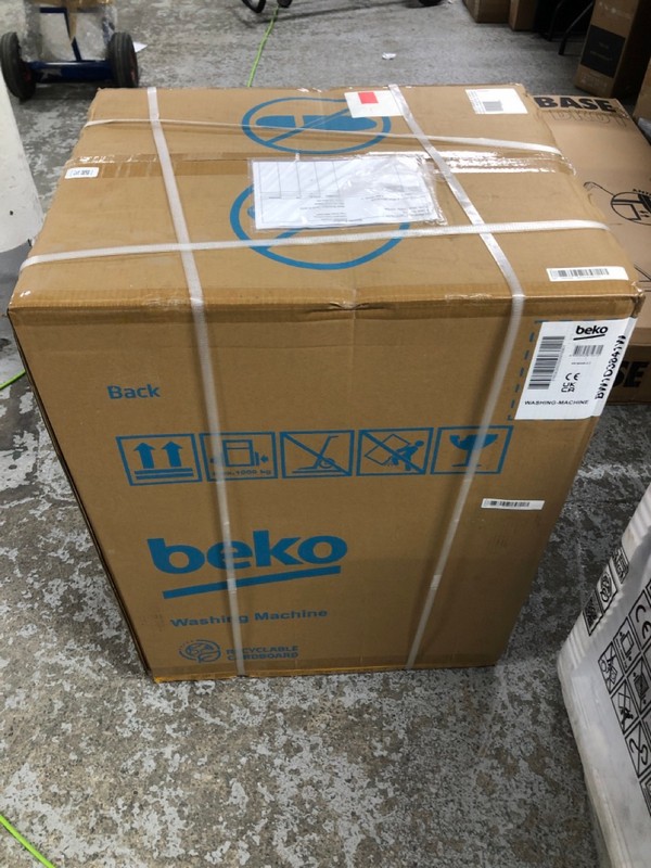 Lot 76  
            Nottingham SR1 - Delivery or Collection 

                
BEKO STEAMCURE 8KG WASHING MACHINE MODEL: DW1O3841W - ORIGINAL RRP.£229 (SEALED) - Image 3
