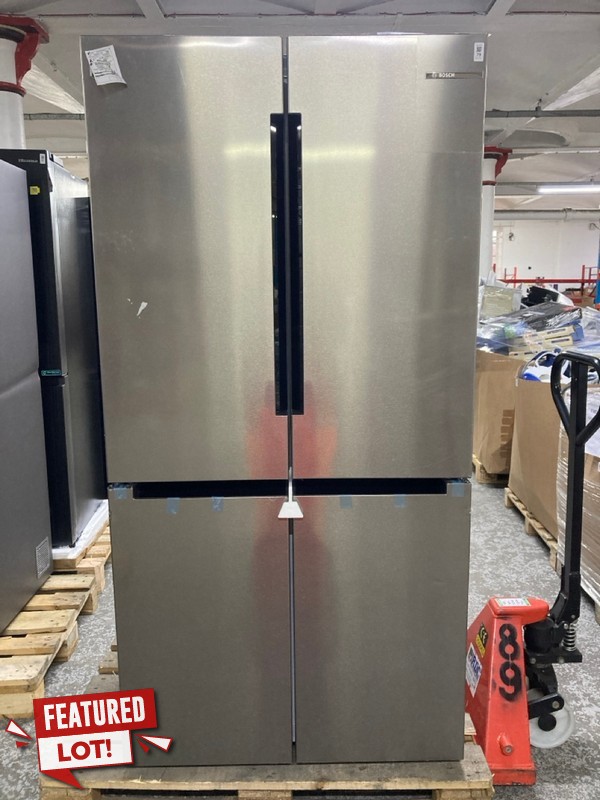Lot 79  
            Nottingham SR1 - Delivery or Collection 

                
BOSCH AMERICAN FRIDGE FREEZER MODEL: KFN96VPEAG