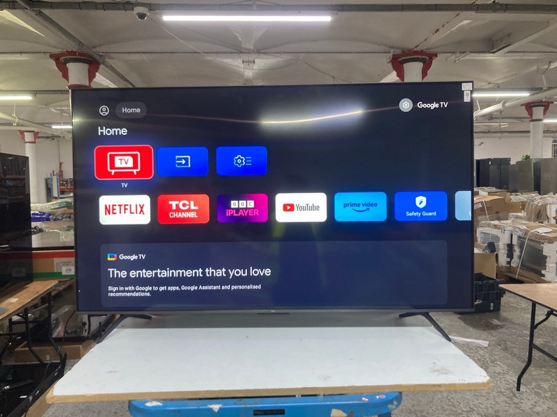 Lot 7  
            Nottingham SR1 - Collection Only 

                
TCL 65" QD-MINI LED 4K UDR TV MODEL: 65C6K-UK - ORIGINAL RRP.£479 - WITH BOX - NO...