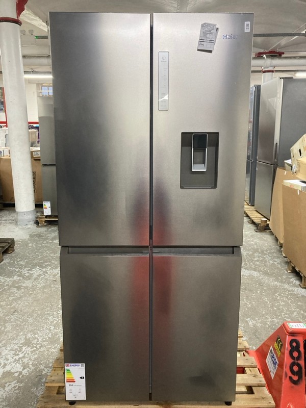 Lot 88  
            Nottingham SR1 - Delivery or Collection 

                
HAIER AMERICAN FRIDGE FREEZER MODEL: HCR3818EWMM - ORIGINAL RRP.£899