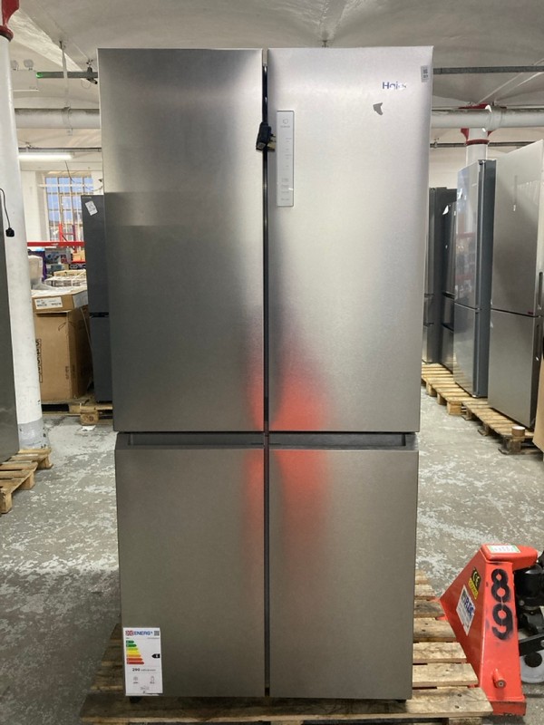 Lot 89  
            Nottingham SR1 - Delivery or Collection 

                
HAIER AMERICAN FRIDGE FREEZER MODEL: HCR3818ENMM - ORIGINAL RRP.£799